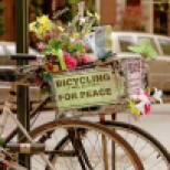 Bicyclette de la paix - Greenwich Village - New York City